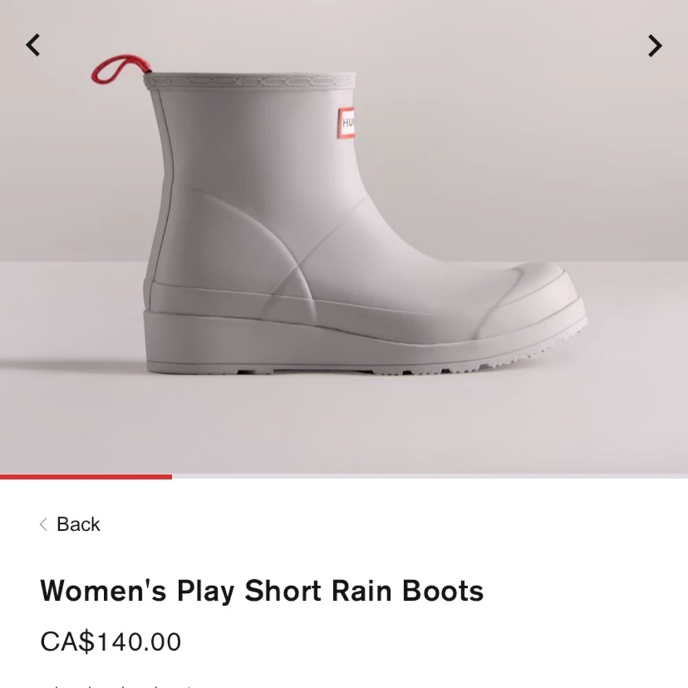 HUNTER PLAY SHORT RAIN BOOTS